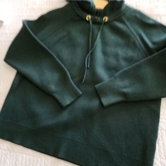 Moth sweater viscose blend sweatshirt style with hoodie - Picture 12 of 13